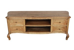 French Reclaimed Oak TV Unit