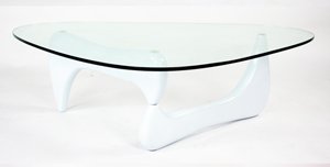 white nouguchi table