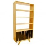 Two tone bookshelf