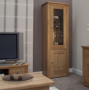 Torino oak one door dresser