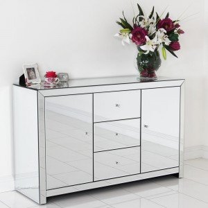 Venetian mirrored sideboard