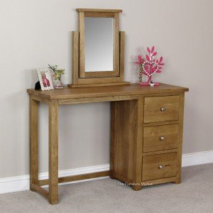 New England Pedestal Dressing Table Set