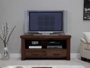 walnut tv unit