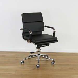 Eames Style leather chair