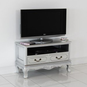 French gold leaf small TV unit