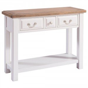 Georgian Grey Painted Console Table