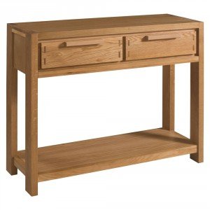 Osaka Modern Oak Console Table