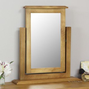 Cheshire Solid Pine Vanity Swing Mirror