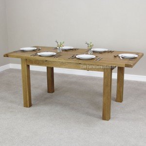 Cheshire Oak Medium Extending Dining Table