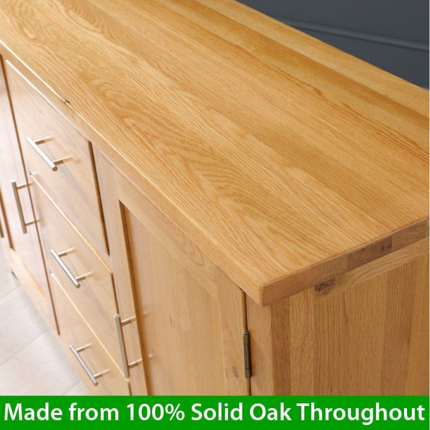 Made from 100% solid oak