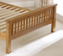 Rustic Solid Oak 4ft 6in Double Bed