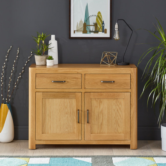 Soho Oak Small Sideboard 