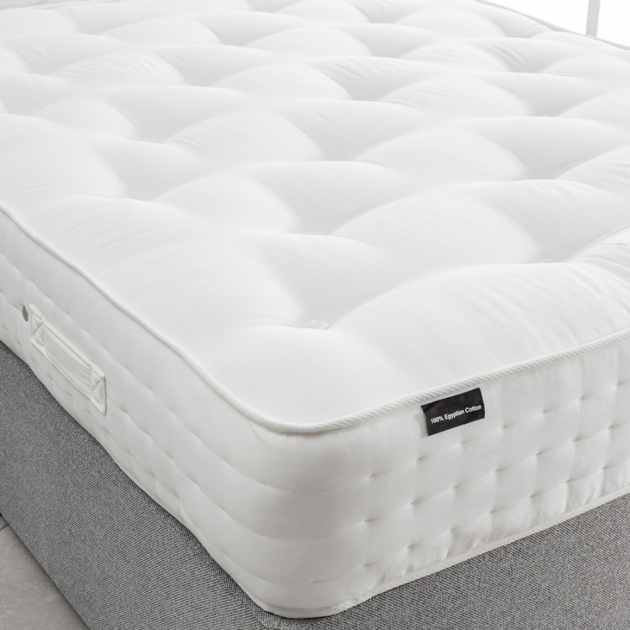 Juliet 1000 Deluxe Pocket Sprung 4ft 6in Double Size Mattress (Soft / Medium)