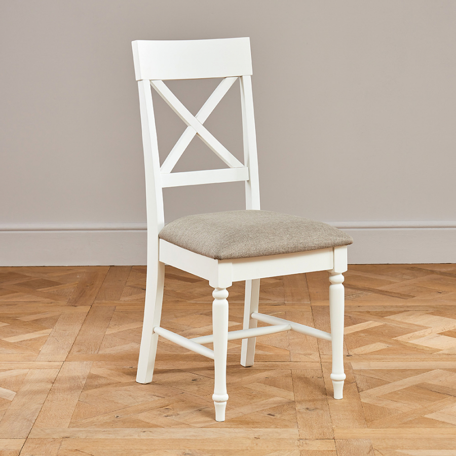 Wilmslow White Painted Dining Chair 