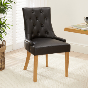 Luxury Light Grey Velvet Scoop Back Dining Chair – Black Satin