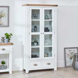 Painted Display Cabinets | Painted Dining Room Furniture | Painted ...