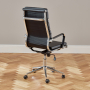 Designer Black Leather High Back Office Chair