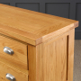 Cheshire Oak 2 over 3 Drawer Chest of Drawers