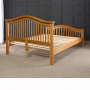 Solid Oak Arch Rail 4ft 6in Double Size Bed