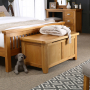 Cheshire Oak Blanket Bedding Storage Box