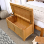 Cheshire Oak Blanket Bedding Storage Box