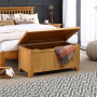 Cheshire Oak Blanket Bedding Storage Box