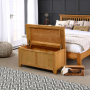 Cheshire Oak Blanket Bedding Storage Box