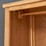 Cheshire Oak Single 1 Door Wardrobe with Drawer