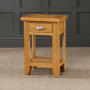 Cheshire Oak 1 Drawer Small Console Telephone Table