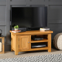 Cheshire Oak Small TV Unit - Up to 45" TV Size