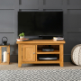 Cheshire Oak Small TV Unit - Up to 45" TV Size