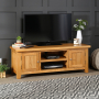 Cheshire Oak Medium TV Unit - Up to 60" TV Size