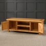 Cheshire Oak Medium TV Unit - Up to 60" TV Size