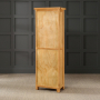 Cheshire Oak Tall Narrow Alcove Bookcase with 4 Adjustable Shelves