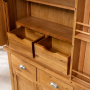 Cheshire Oak Double Kitchen Larder Pantry Cupboard