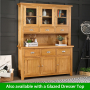 Cheshire Oak Large 3 Drawer 3 Door Sideboard