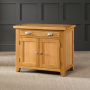 Cheshire Oak Hideaway Home Office Computer Desk