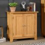 Cheshire Oak Small 2 Door Cupboard