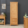 Cheshire Oak Single Kitchen Larder Pantry Cupboard