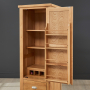 Cheshire Oak Single Kitchen Larder Pantry Cupboard