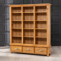 Cheshire Oak Grand Library Bookcase