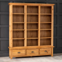 Cheshire Oak Grand Library Bookcase