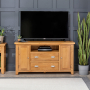 Cheshire Oak Large TV Unit Sideboard - Up to 50" TV Size