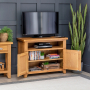 Cheshire Oak Medium TV Unit Sideboard - Up to 50" TV Size