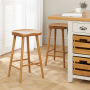 Cheshire Natural Solid Oak Counter Bar Stool