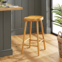 Cheshire Natural Solid Oak Counter Bar Stool