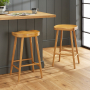 Cheshire Natural Solid Oak Counter Bar Stool