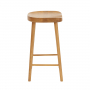 Cheshire Natural Solid Oak Counter Bar Stool