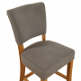 Manor Oak Grey Fabric Counter Bar Stool