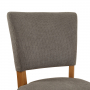 Manor Oak Grey Fabric Counter Bar Stool